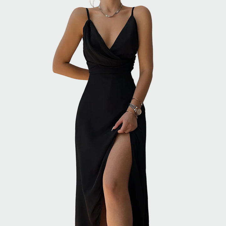 Vestido Elegante Sem Alças