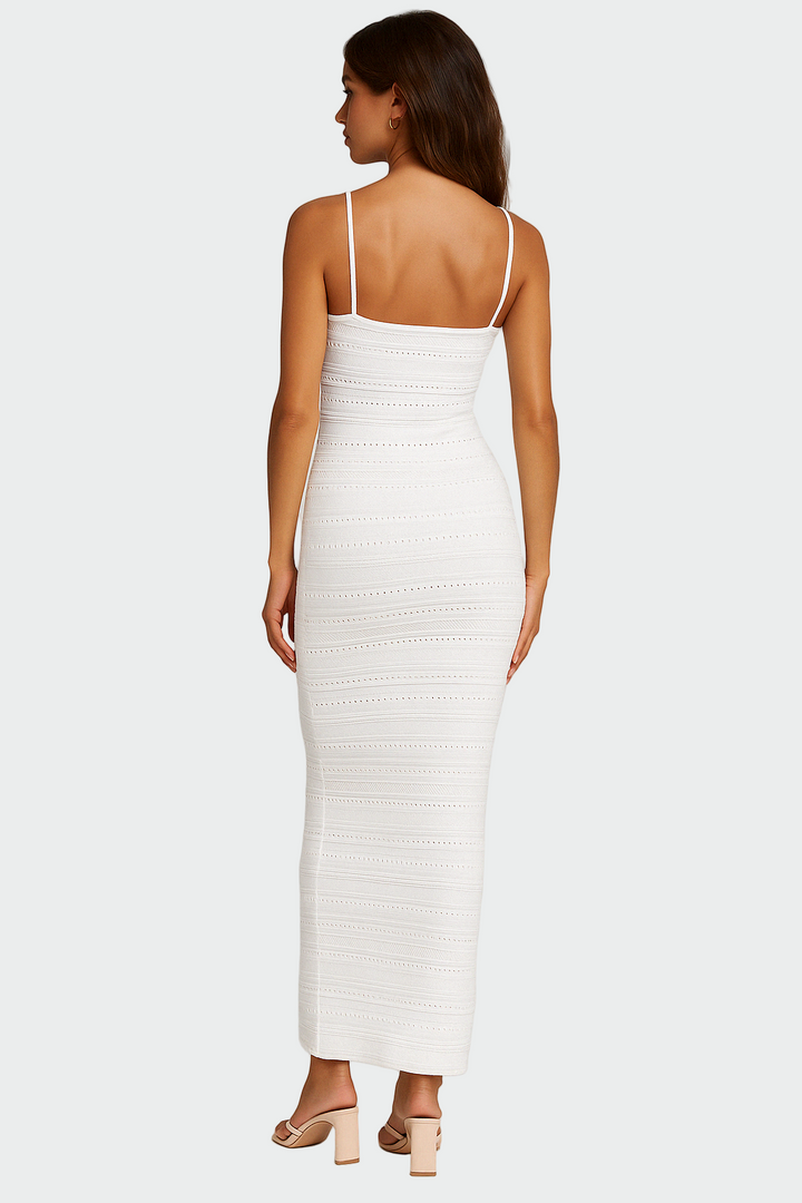 Vestido Branco Simplicidade Aérea