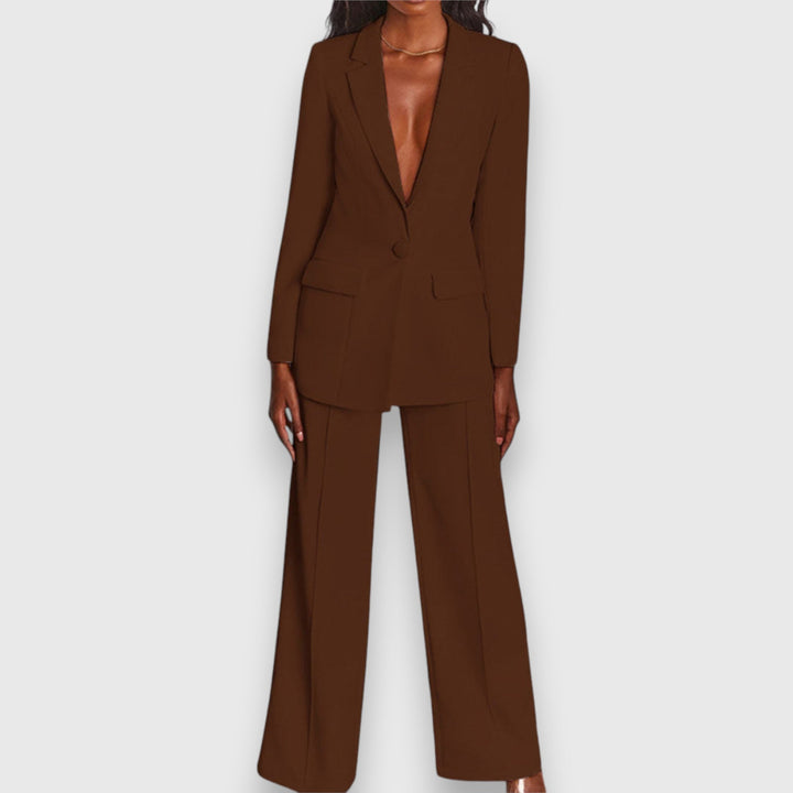 Conjunto de Blazer para Aparências Elegantes