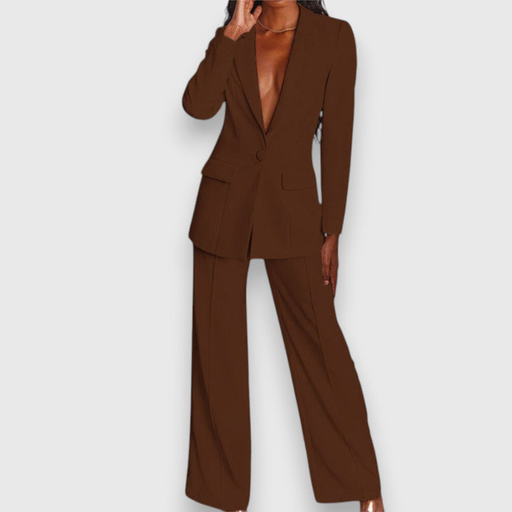 Conjunto de Blazer para Aparências Elegantes