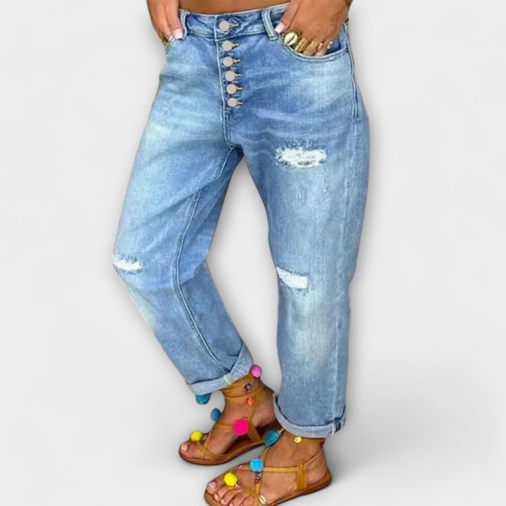 Jeans com Corte Confortável