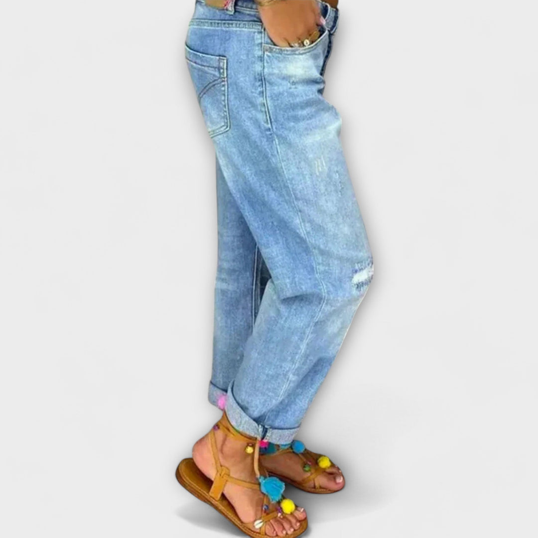 Jeans com Corte Confortável