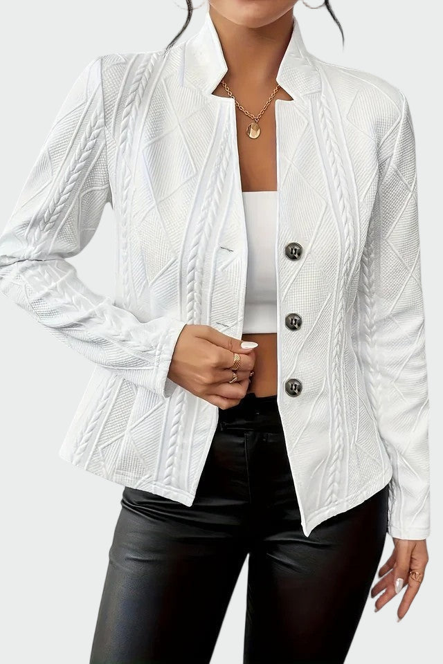 Blazer em linha atemporal