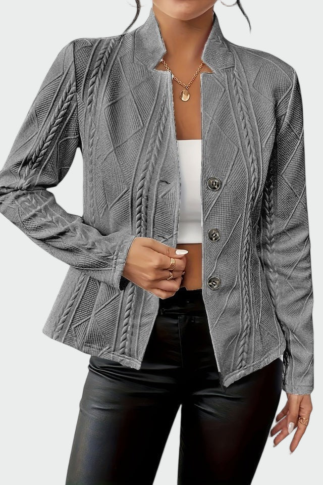 Blazer em linha atemporal