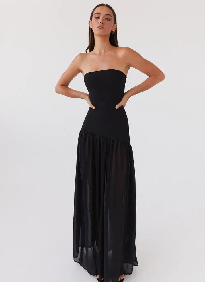 Edina | Vestido Maxi Sem Alças