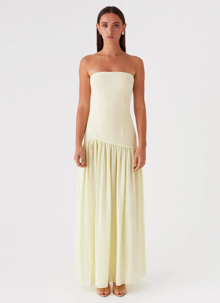 Edina | Vestido Maxi Sem Alças