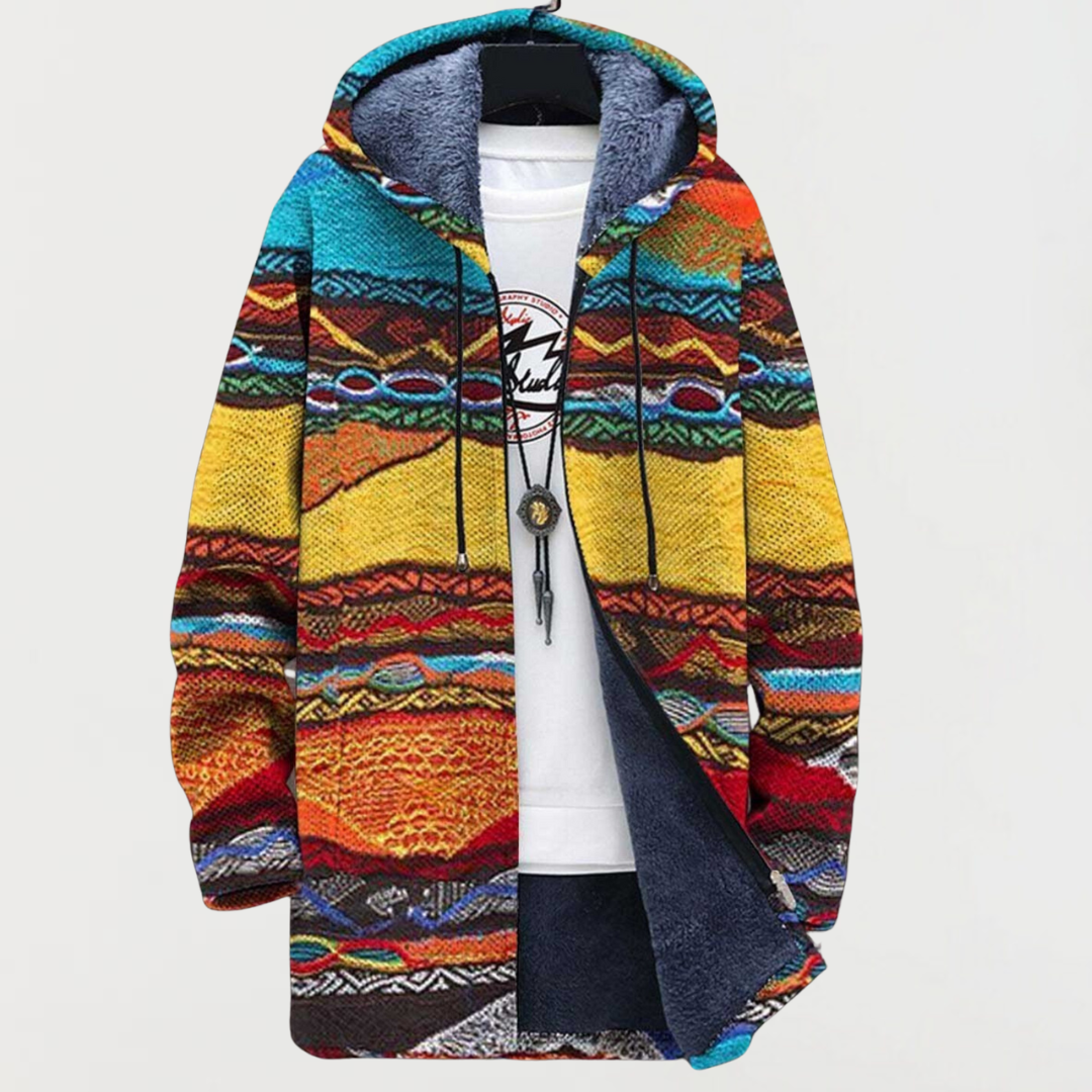 Sweatshirt com arte tribal