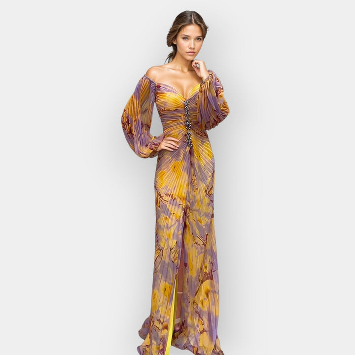 Vestido Arejado com Abertura