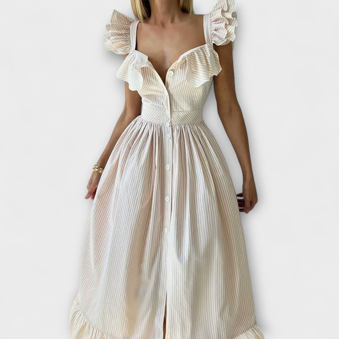 Vestido com Pregas