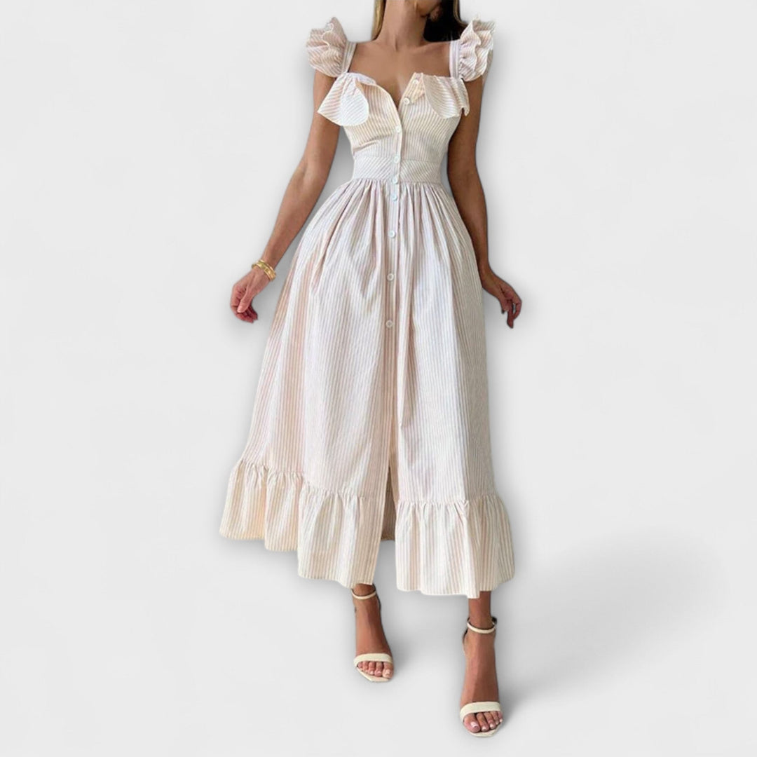Vestido com Pregas