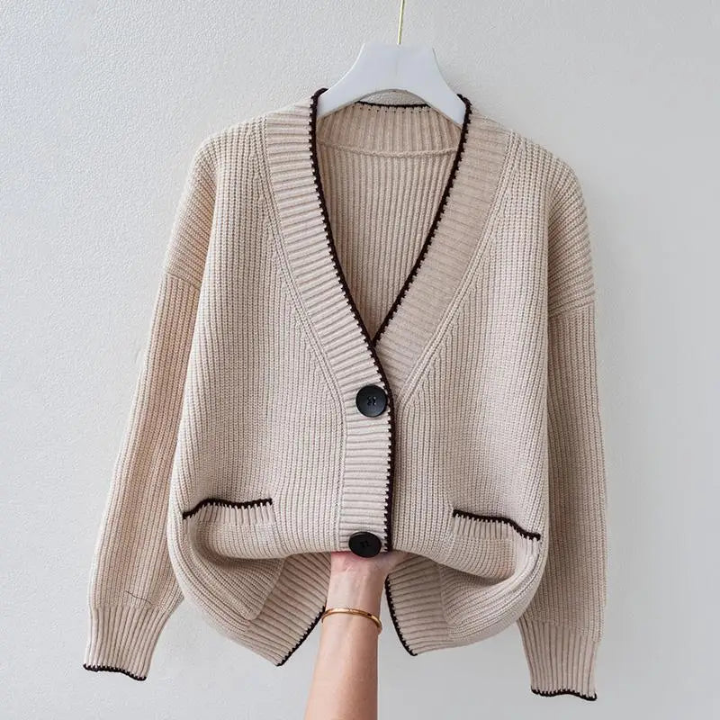 Colete de Malha Oversized Estiloso