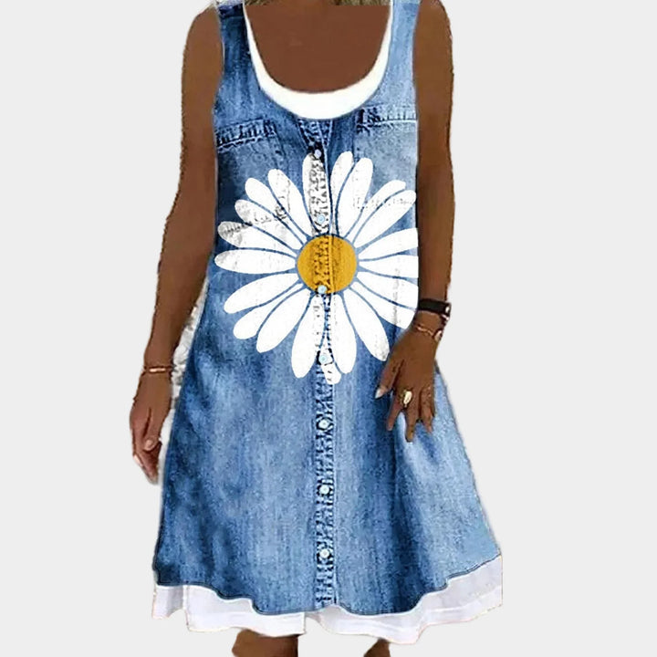 Vestido de Jeans Macio e Elegante