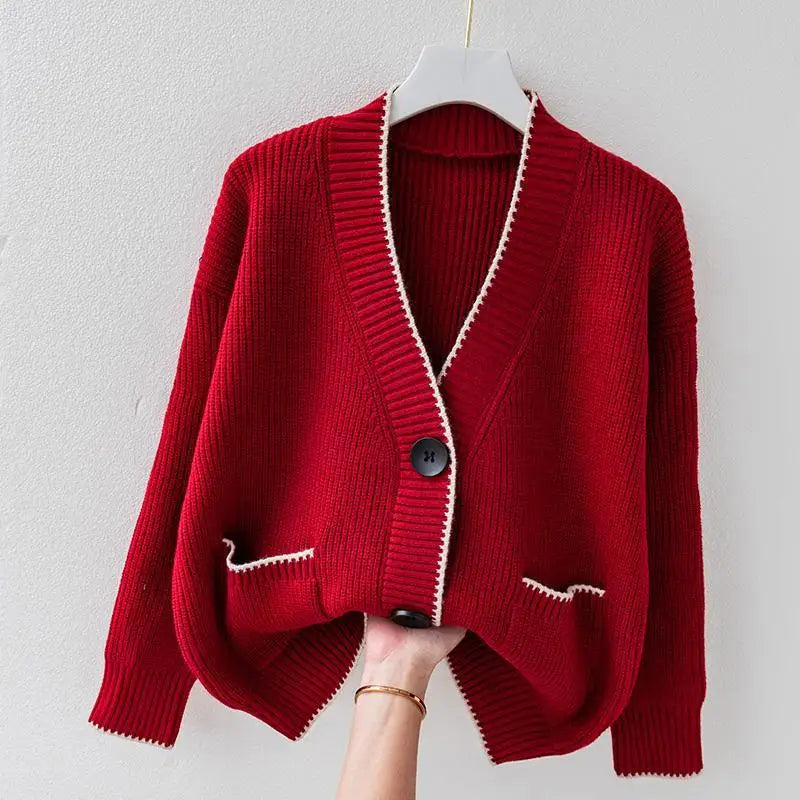 Colete de Malha Oversized Estiloso