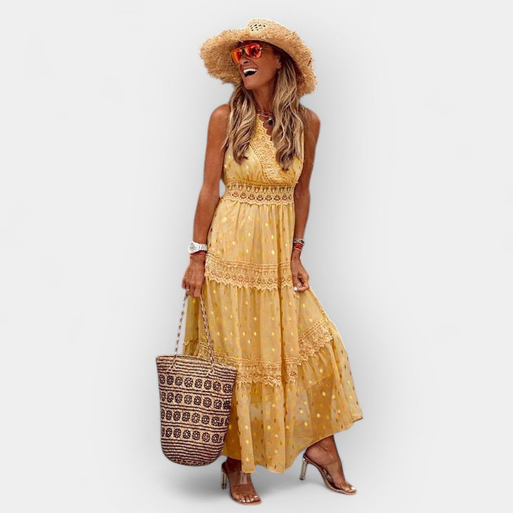 Vestido de Verão em Estilo Boho