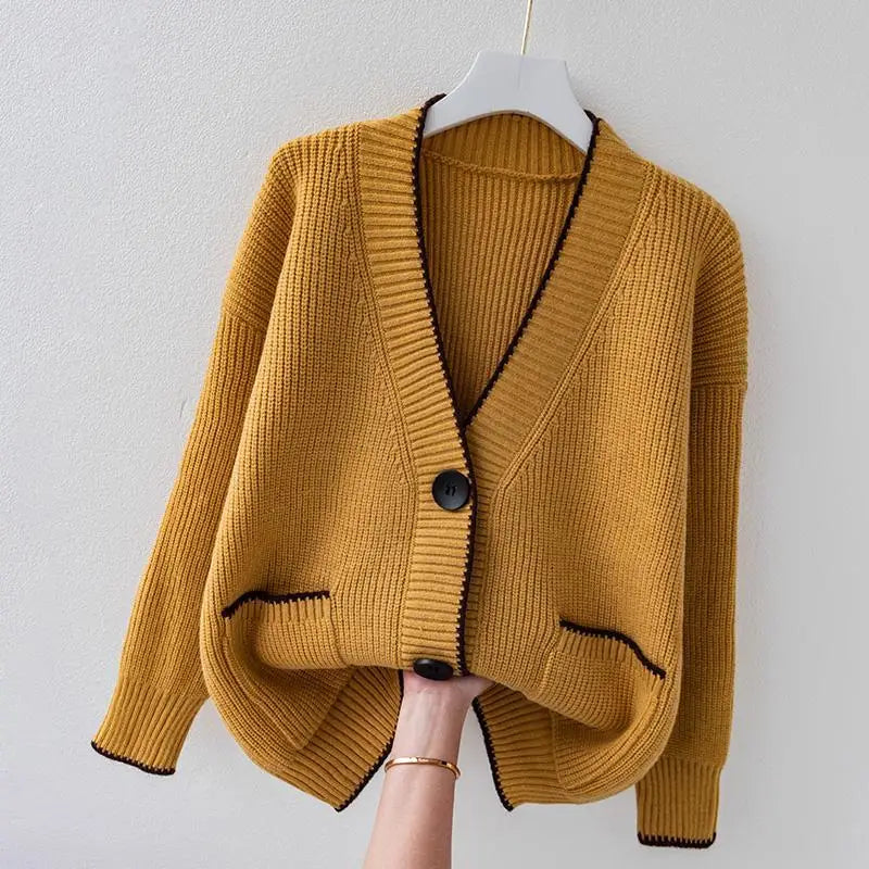 Colete de Malha Oversized Estiloso