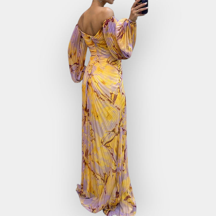 Vestido Arejado com Abertura