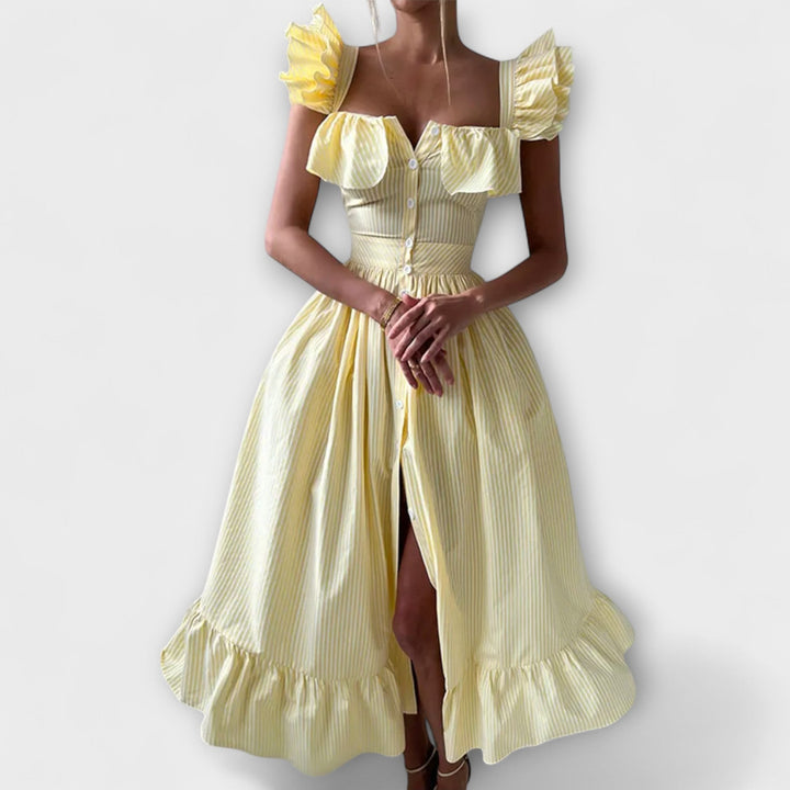 Vestido com Pregas