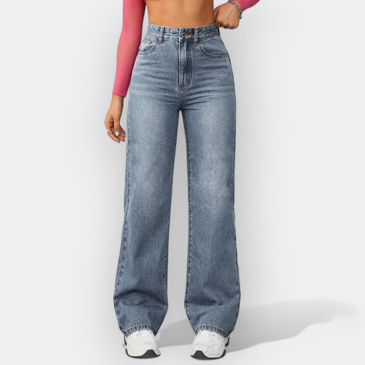 Jeans de Corte Reto