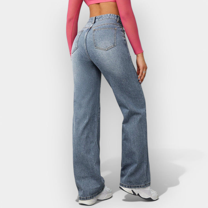 Jeans de Corte Reto
