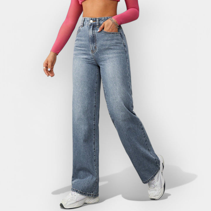 Jeans de Corte Reto