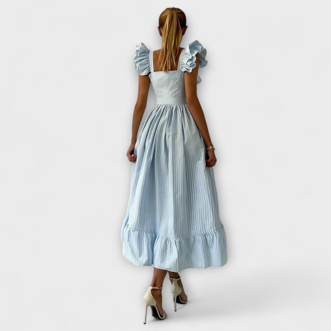 Vestido com Pregas