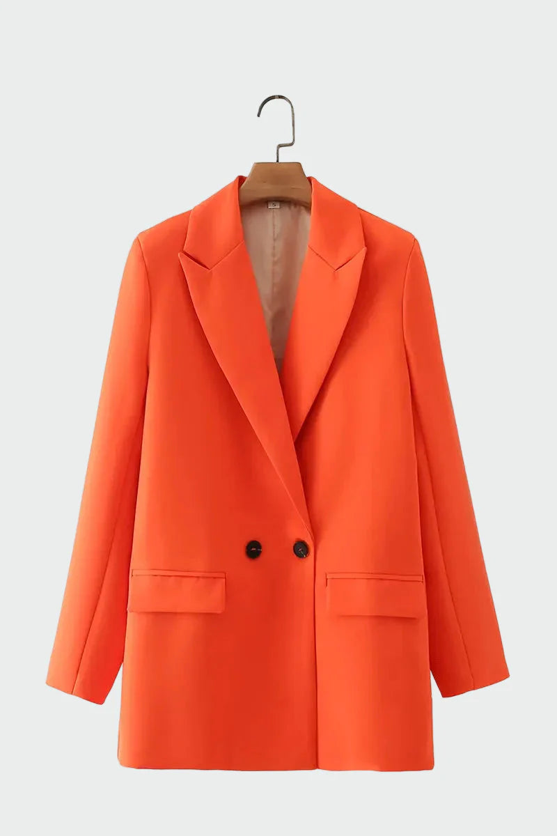 Casaco Oversized com Linha Moderna