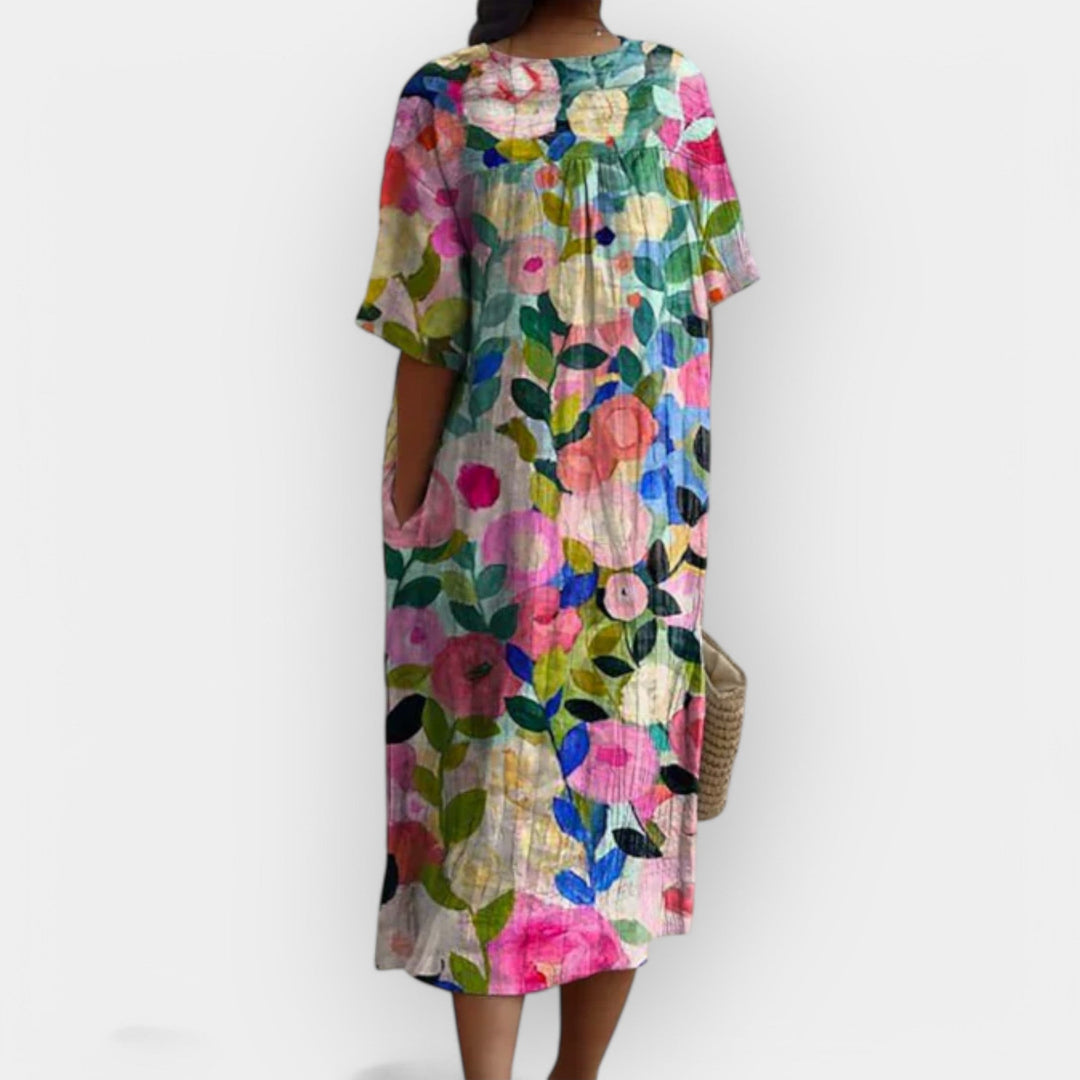Vestido Floral para Dias de Verão