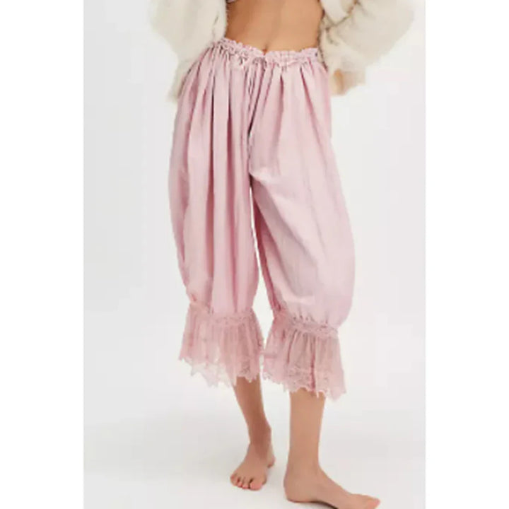 Pantalona Boho com Renda