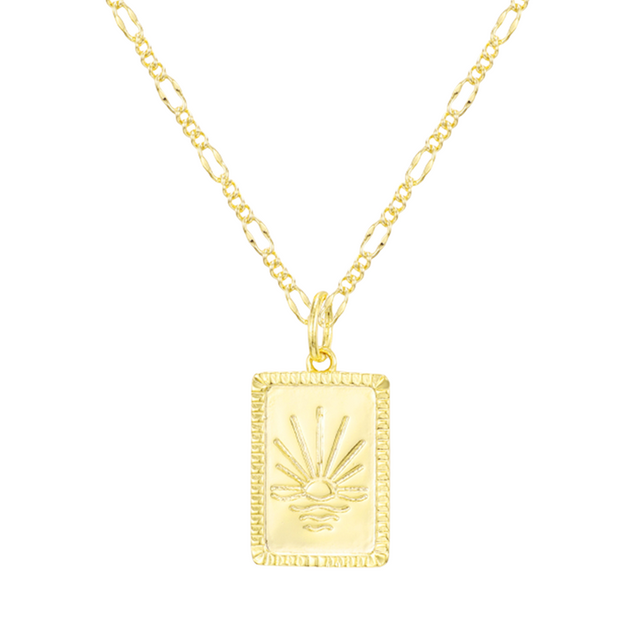 Colar com Design de Sol