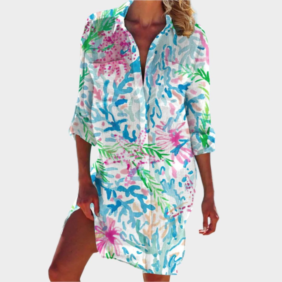 Vestido Clássico de Camisa