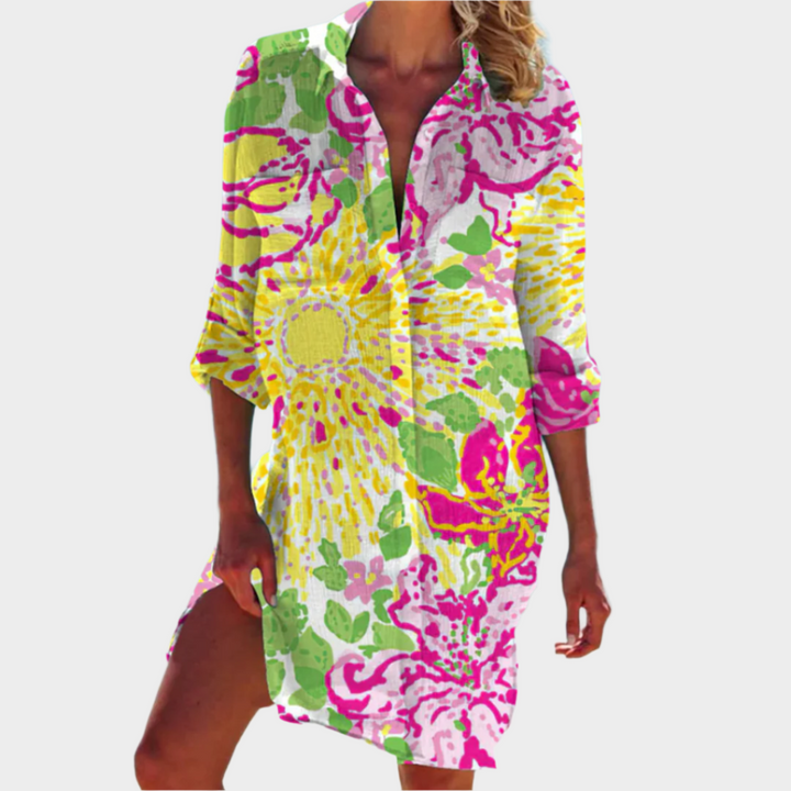 Vestido Clássico de Camisa
