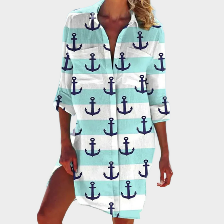 Vestido Clássico de Camisa