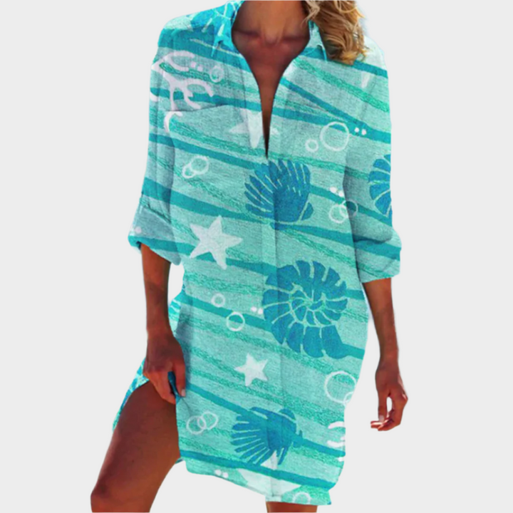 Vestido Clássico de Camisa
