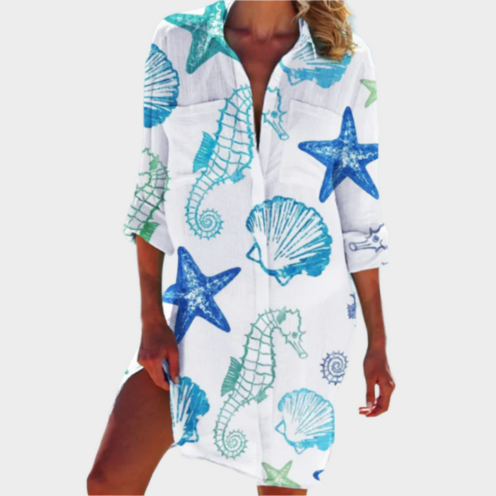 Vestido Clássico de Camisa