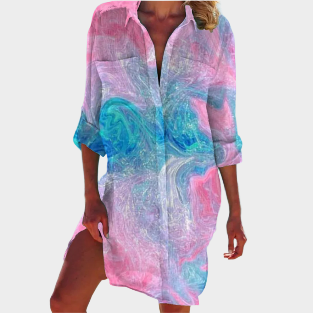 Vestido Clássico de Camisa