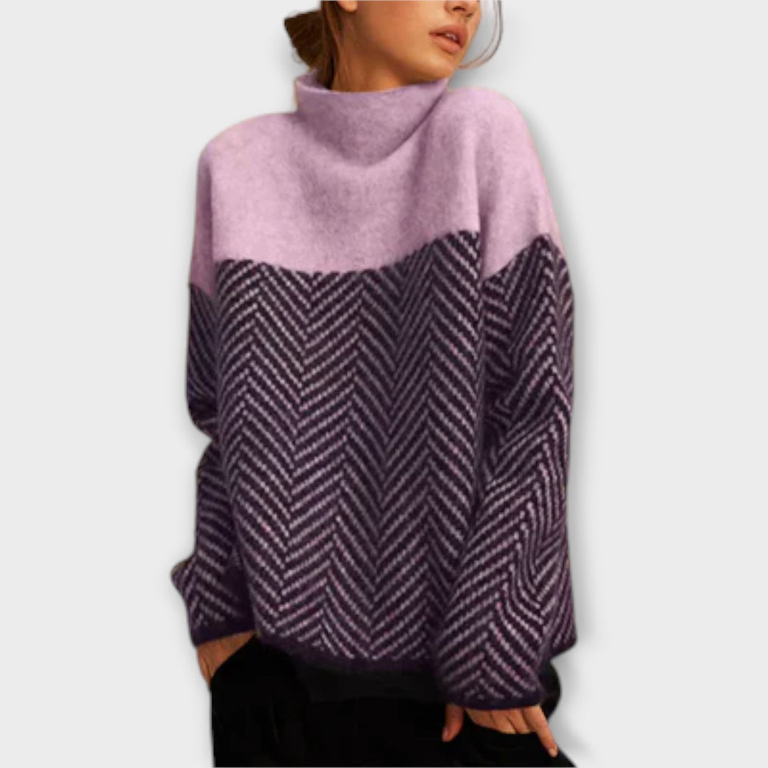 Maeve - Sweater Macio com Gola Alta
