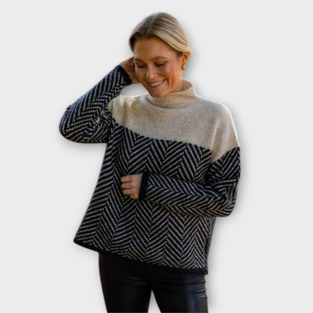 Maeve - Sweater Macio com Gola Alta