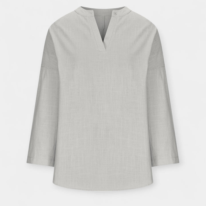 Blusa Linho para a Praia