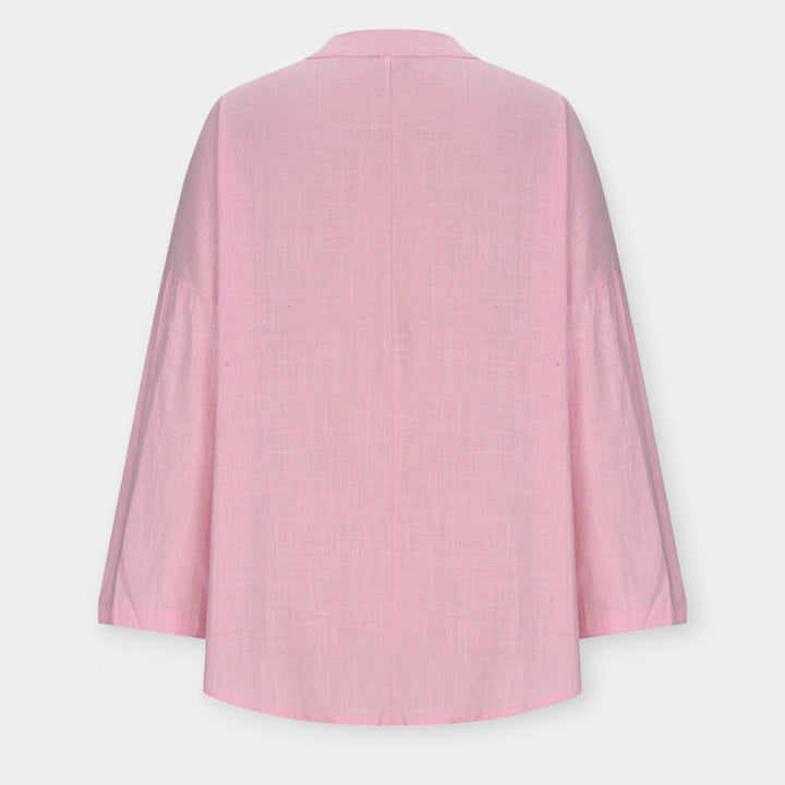 Blusa Linho para a Praia