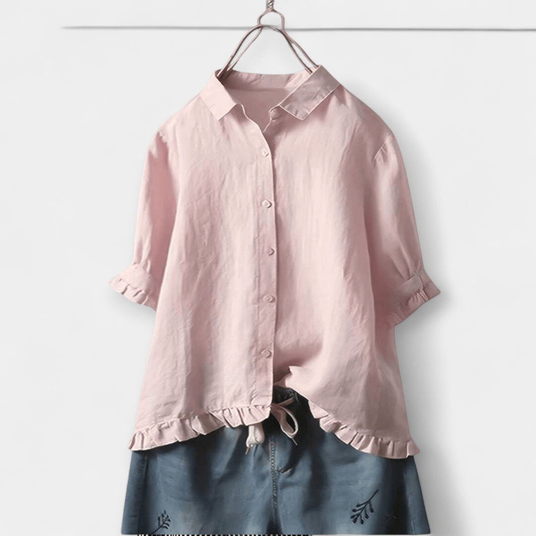 Camisa de Verão Elegante