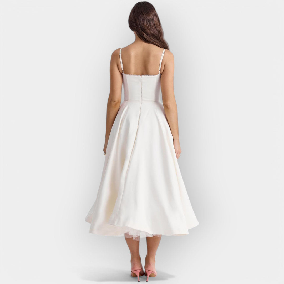 Vestido Midi Sofisticado para o Verão