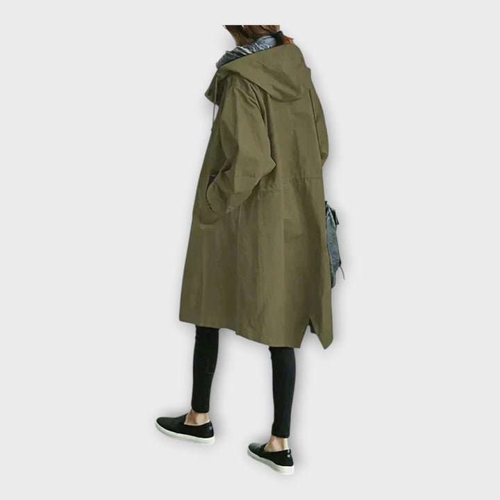 Parka Longa com Design Elegante