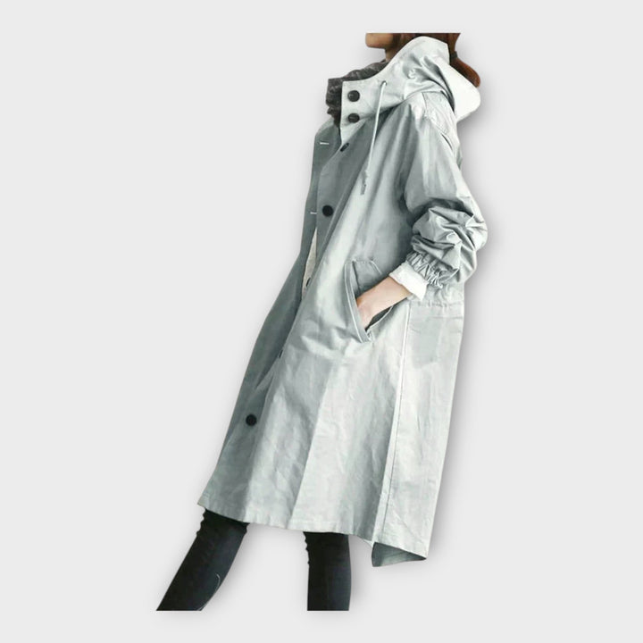Parka Longa com Design Elegante