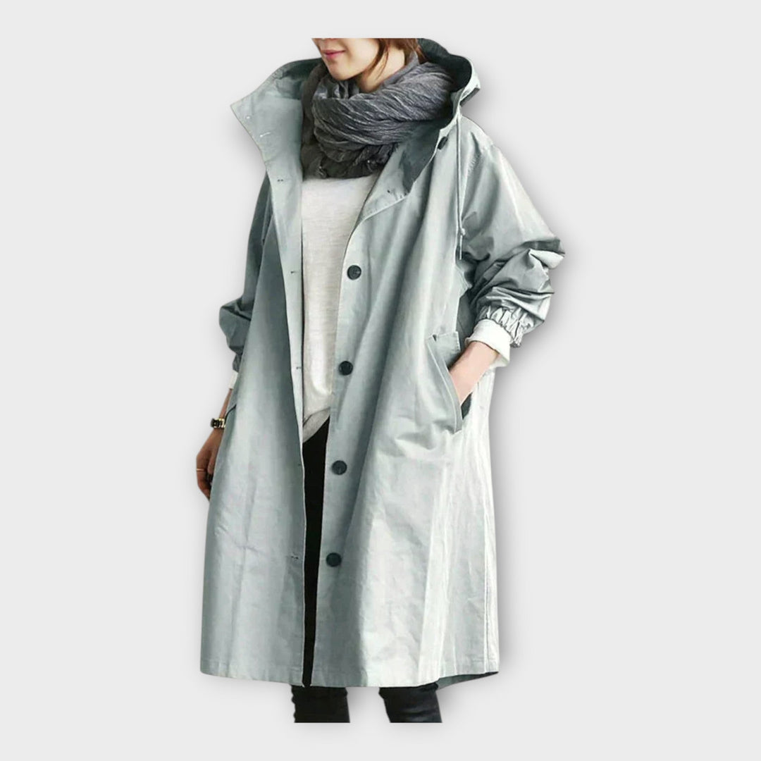 Parka Longa com Design Elegante