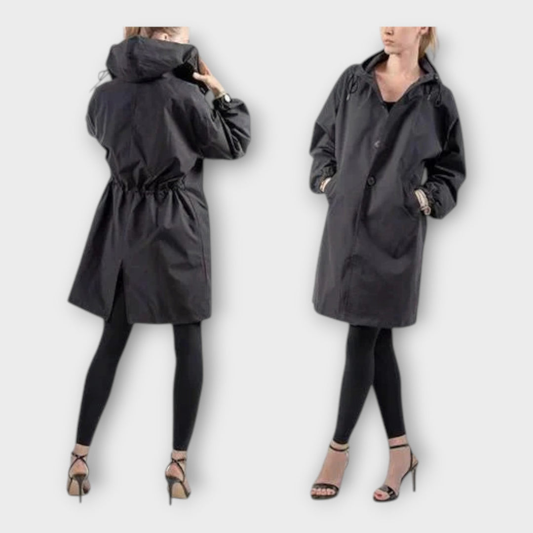 Parka Longa com Design Elegante