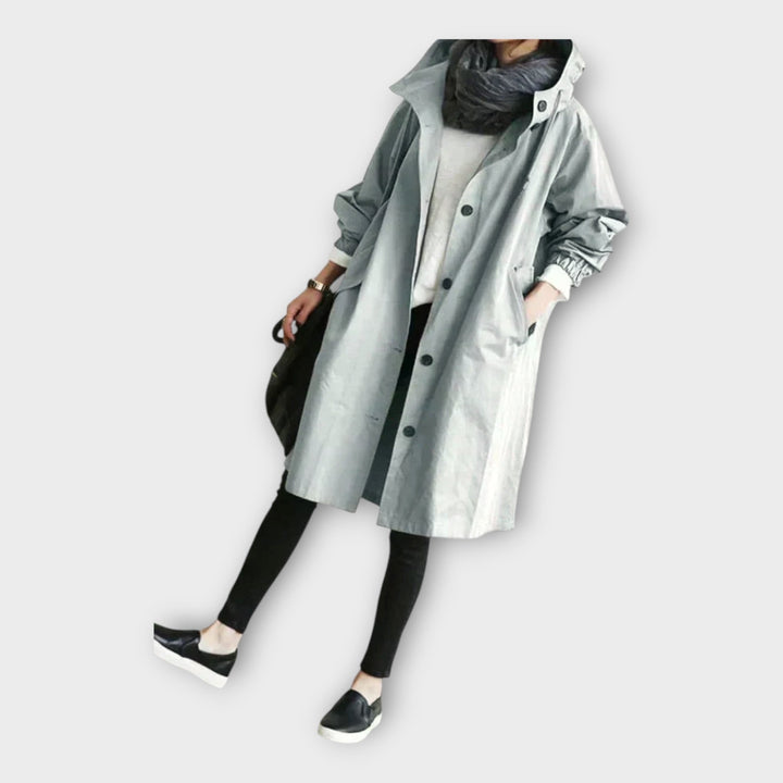 Parka Longa com Design Elegante