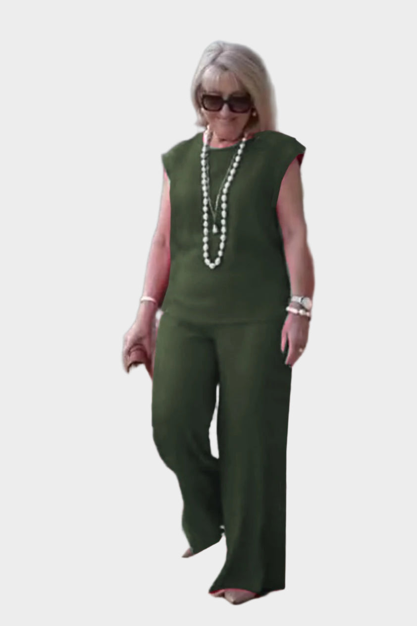 Conjunto de Roupas Elegante e Confortável