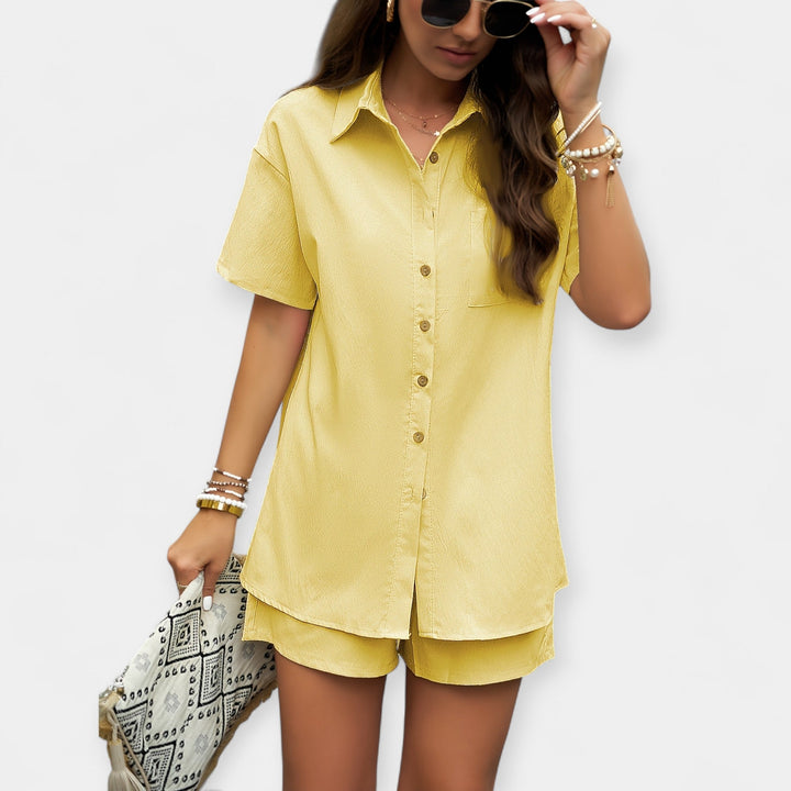 Conjunto Confortável com Camisa e Calções