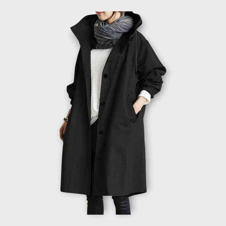 Parka Longa com Design Elegante