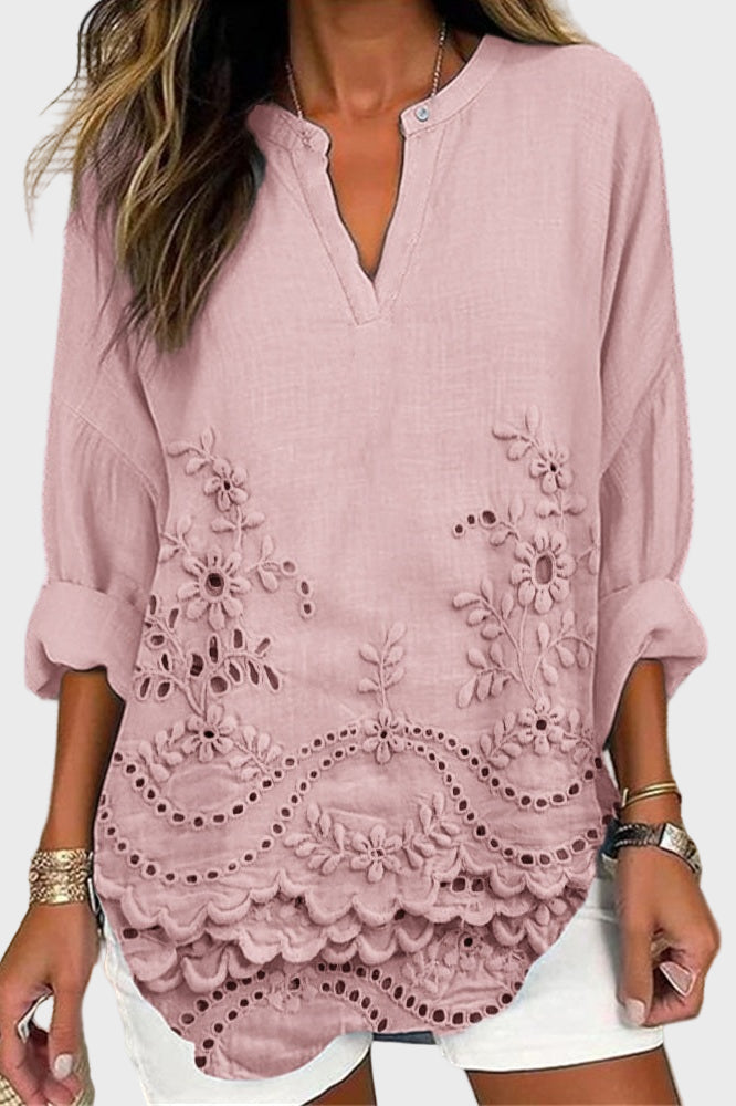 Blusa Coastal Bloom